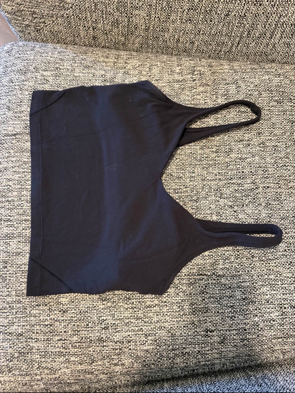 Black Cropped Tank Top lululemon